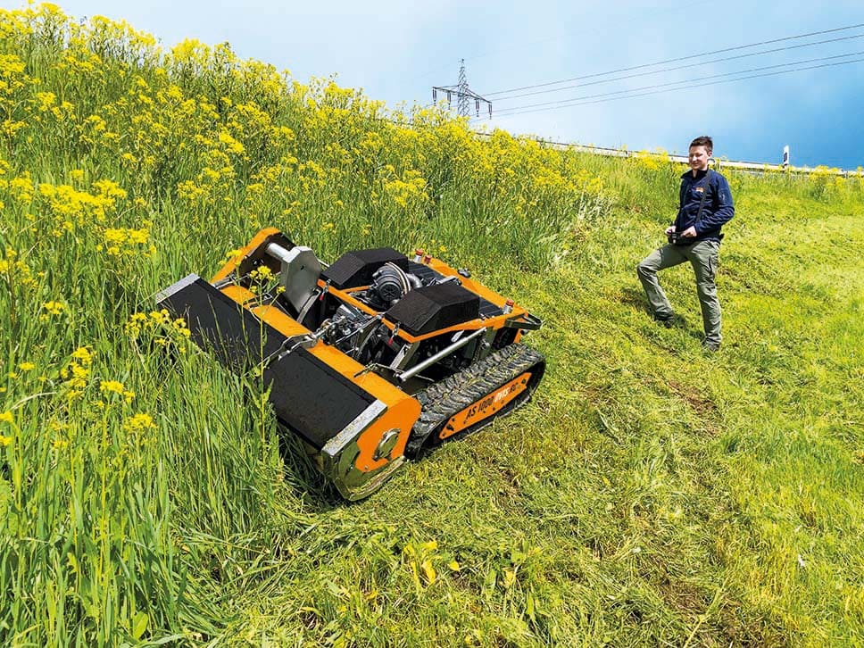 Remote Control Lawn Mower With Tracks: Revolutionize Your Lawn Care