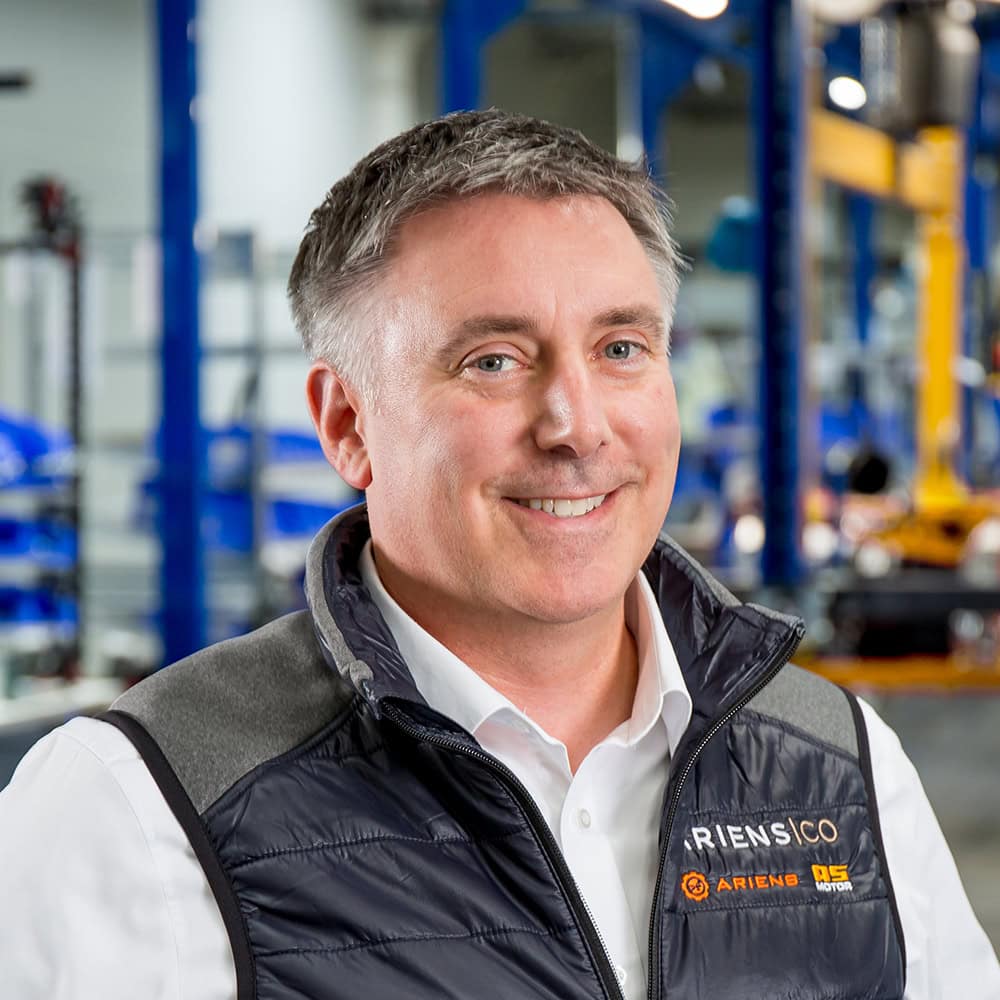 Portrait/Headshot of AriensCo EMEAA Leadership Team Member: James Henry Young III, Executive Vice President - EMEAA