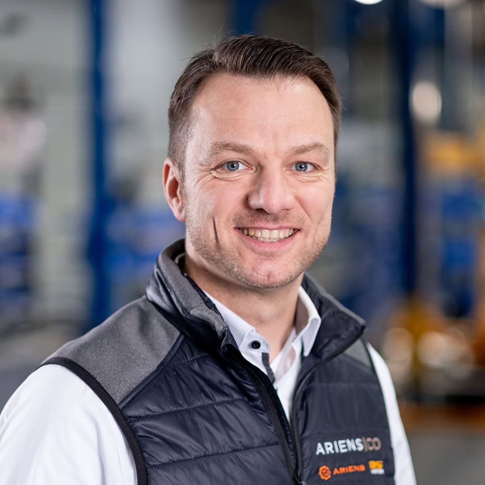 Portrait/Headshot of AriensCo EMEAA Leadership Team Member: Markus Schmidt, Vice President RapidCare & Academy - EMEAA