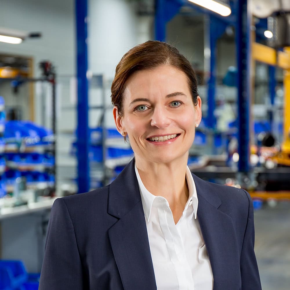 Portrait/Headshot of AriensCo EMEAA Leadership Team Member: Tamara Hauenstein, Vice President Human Resources - EMEAA